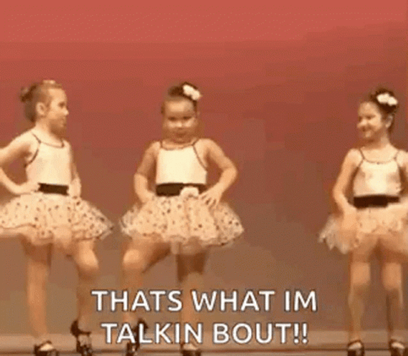 Sassy Ballerina Thats Right GIF