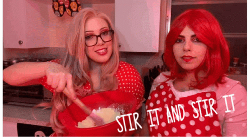 Sassy Besties Stir The Pot Dancing GIF