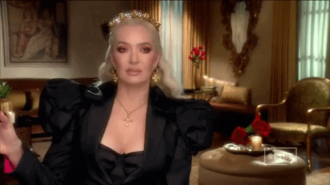 Sassy Erika Jayne Wacky Face GIF