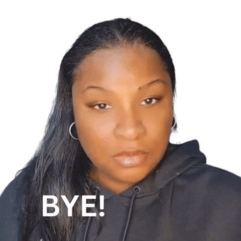 Sassy Girl Bye GIF