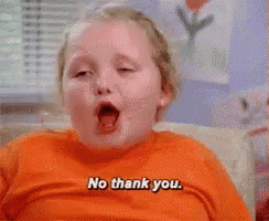 Sassy Girl No Thank You Gesture GIF