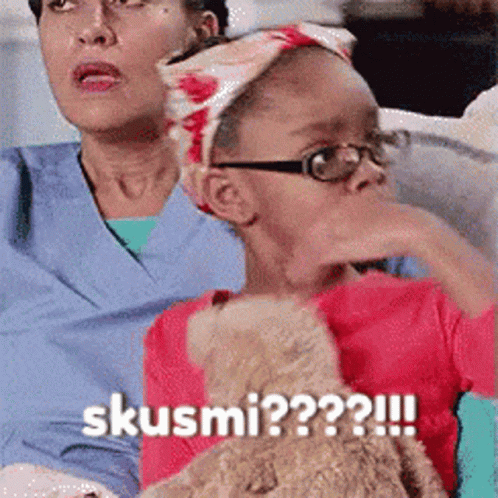 Sassy Little Girl Clutch Pearls GIF