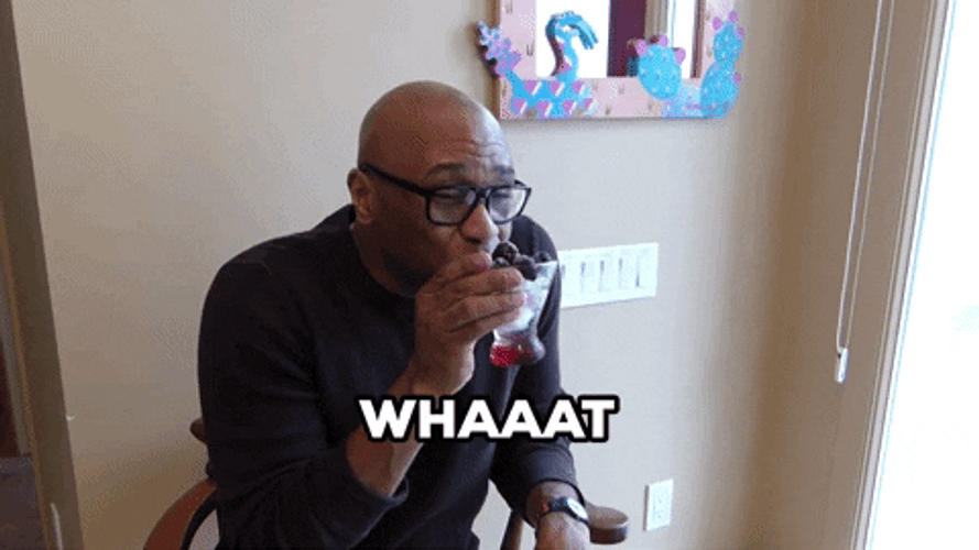 Sassy Robert Blackmon Whaaat GIF