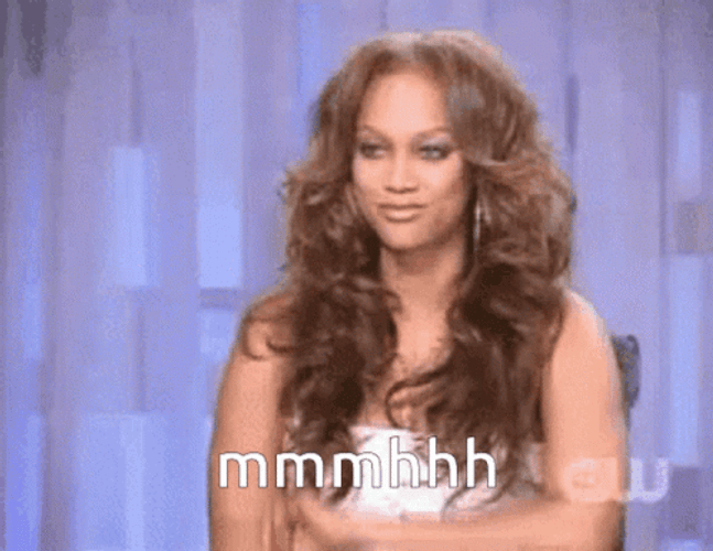 Sassy Trya Banks Waving Hands GIF
