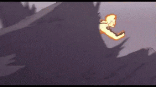 Sasuke And Naruto Running Like Ninja GIF