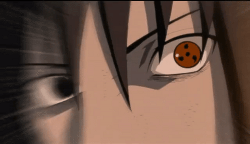 Sasuke Bloody Sharingan Eye GIF
