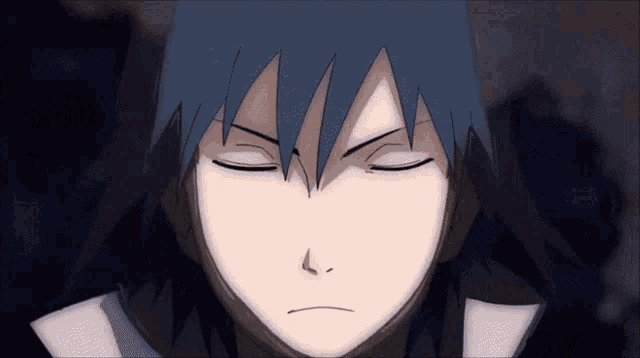 Sasuke Pfp Dark Shadow GIF