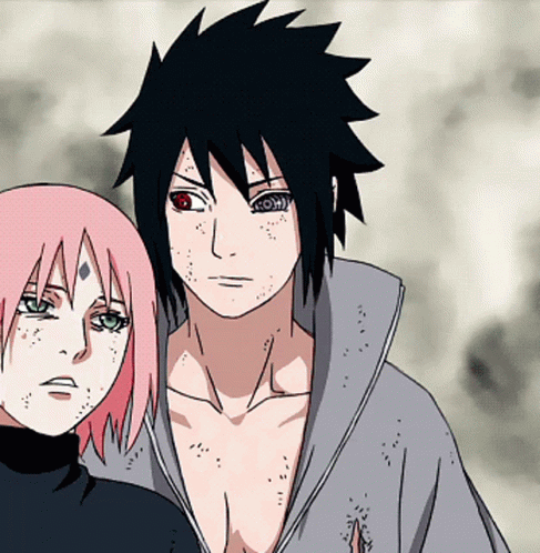 Sasuke Pfp Sakura GIF