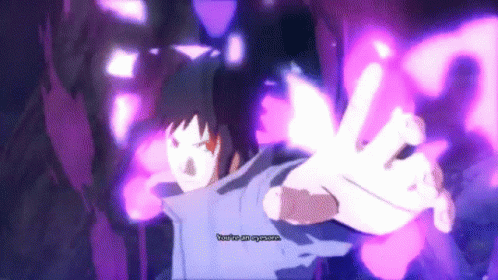 Sasuke Susanoo Falling Arrows GIF