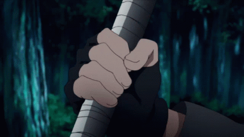 Sasuke Uchiha Cool Hand Gesture GIF