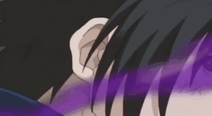 Sasuke Uchiha Dangerous Look GIF