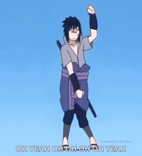 Sasuke Uchiha Moves Gif GIF