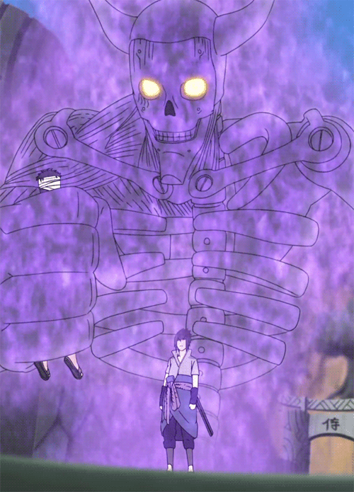Sasuke Uchiha Purple Aura GIF