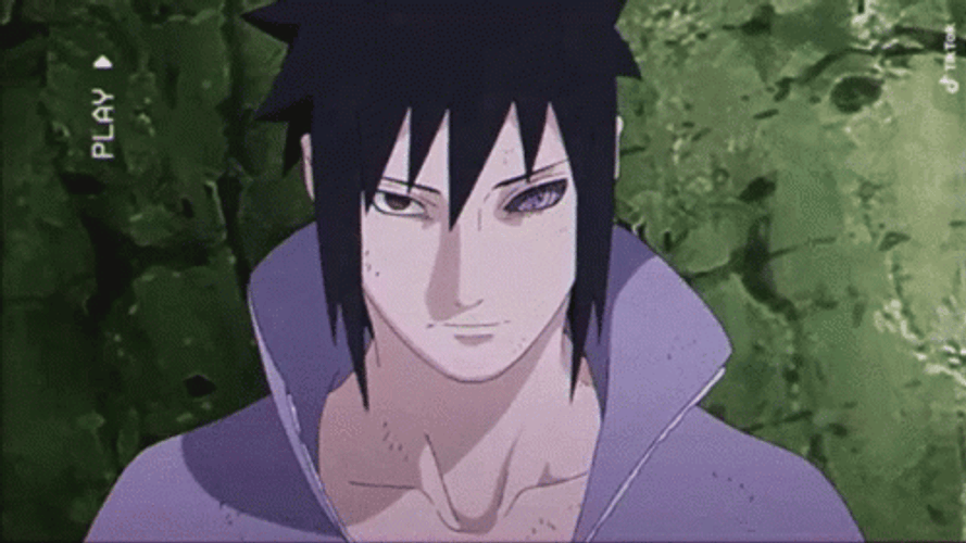 Sasuke Versus Naruto Fighting GIF
