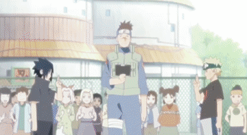 Sasuke Vs Naruto Kid To Adult Transformation GIF