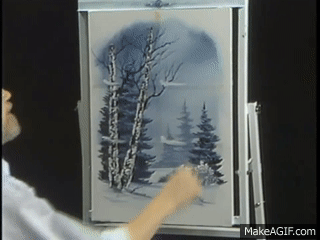 Satisfying Art Painting Reveal GIF