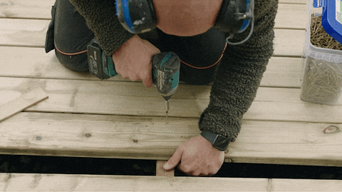 Satisfying Construction Drill GIF