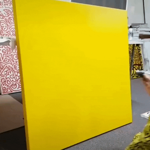 Satisfying Fruit Doodle Art GIF