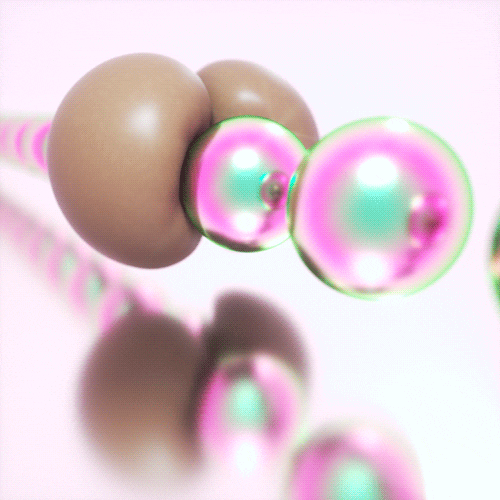 Satisfying Pastel Art Loop GIF