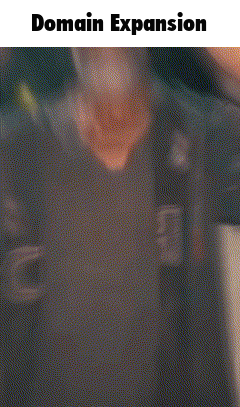 Satoru Gojo Amazing Face Edit Domain Expansion GIF