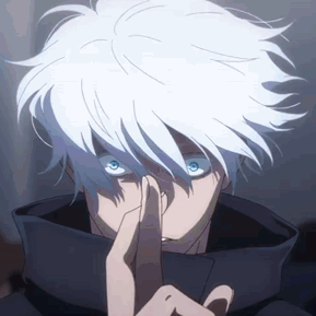 Satoru Gojo Domain Expansion Infinite Void GIF