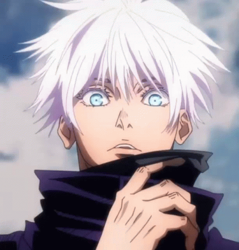 Satoru Gojo Scary Gaze Fierce Eyes GIF