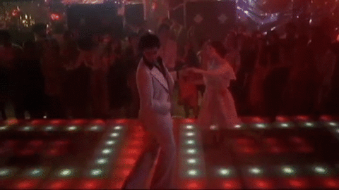 Saturday Night Fever Partner Dance GIF