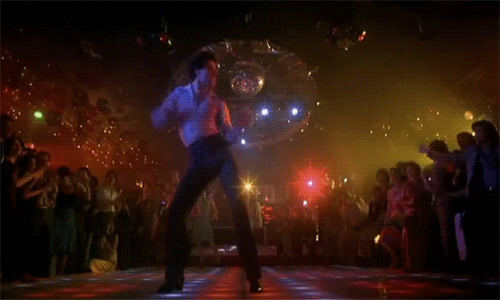Saturday Night Fever Twerking GIF