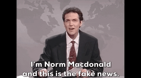 Saturday Night Live Comedy Fake News GIF