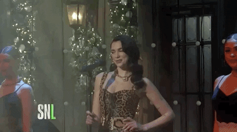 Saturday Night Live Dua Lipa GIF