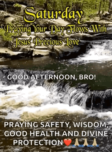 Saturday Prayer with Jesus