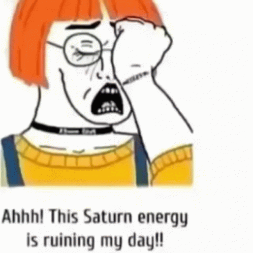 Saturn And Astrology Meme GIF
