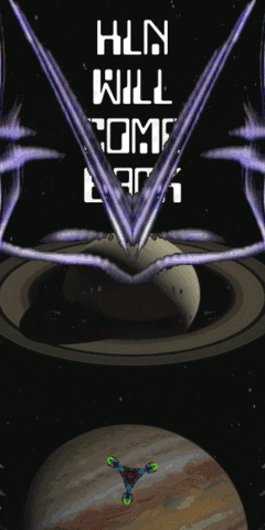 Saturn And Living Aliens GIF