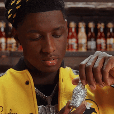 Sauce Gardner Pouring Sauce Into Chicken GIF