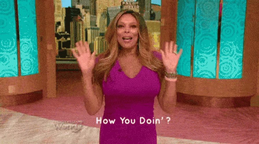 Saucy Wendy Williams How You Doing GIF