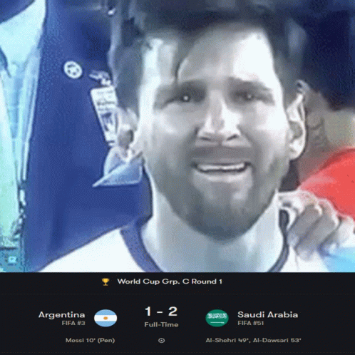 Saudi Arabia vs Argentina Soccer Game