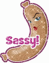 Sassy Sausage GIF