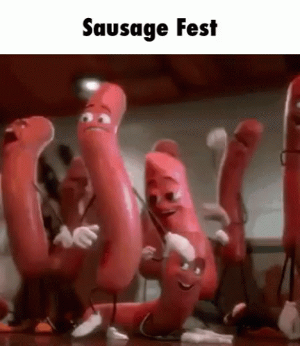 Sausage Fest Sausage Party Dancing GIF