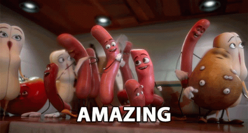 Sausage Party Dancing Amazing GIF