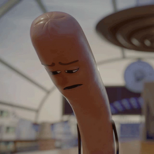 Sausage Party Disappointed Carl GIF