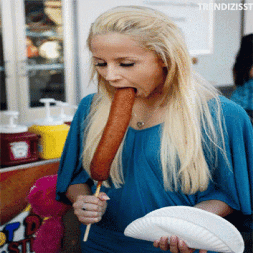 Sausage Party Girl With Really Big Sausage GIF