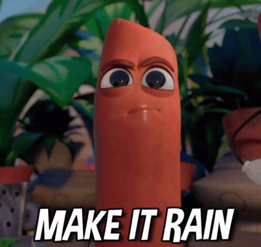 Sausage Party Make It Rain Barry GIF
