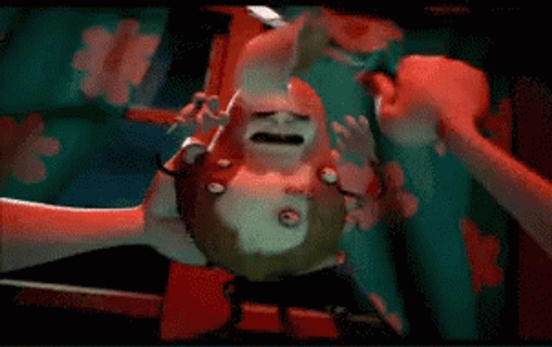Sausage Party Potato Getting Peeled GIF