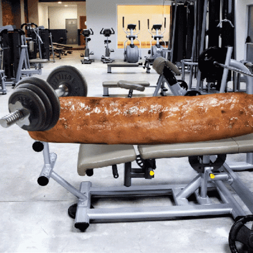 Sausage Working Out GIF