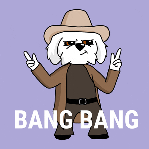 Savage Dog Bang Bang GIF