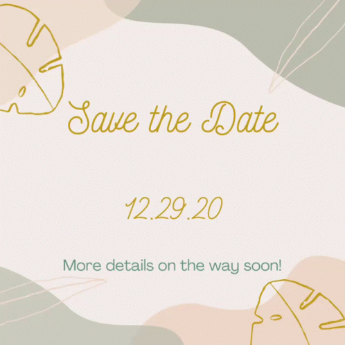 Save The Date Circle Mark GIF