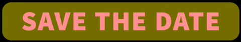 Save The Date Colorful Text GIF