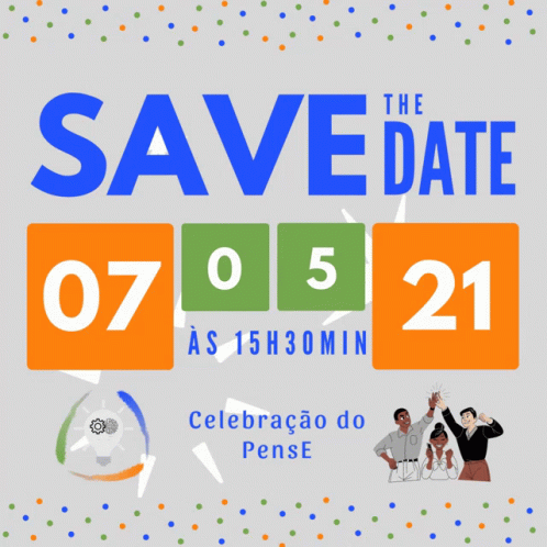 Save The Date Countdown 21st