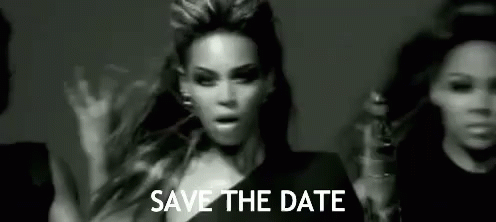 Save The Date Dancing Beyonce GIF