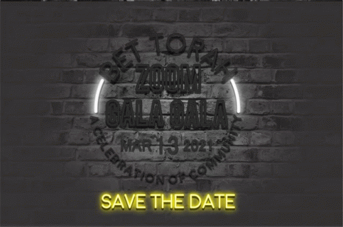 Save The Date Dark Theme GIF